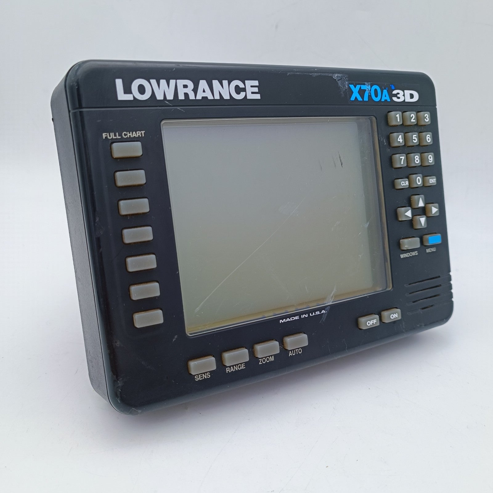 Lowrance X70A Fishfinder Sonar Marine Boat Depth Sounder Fish Finder X