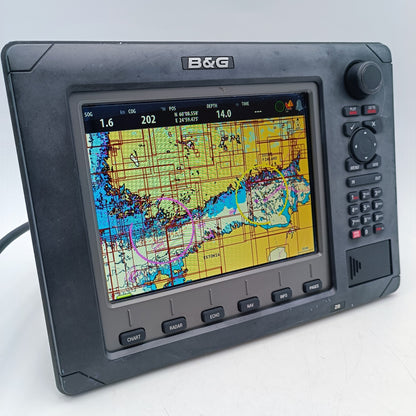 B&G Zeus Z8 8" Marine GPS Chartplotter MFD Display w/ Sun Cover & Power Cable0