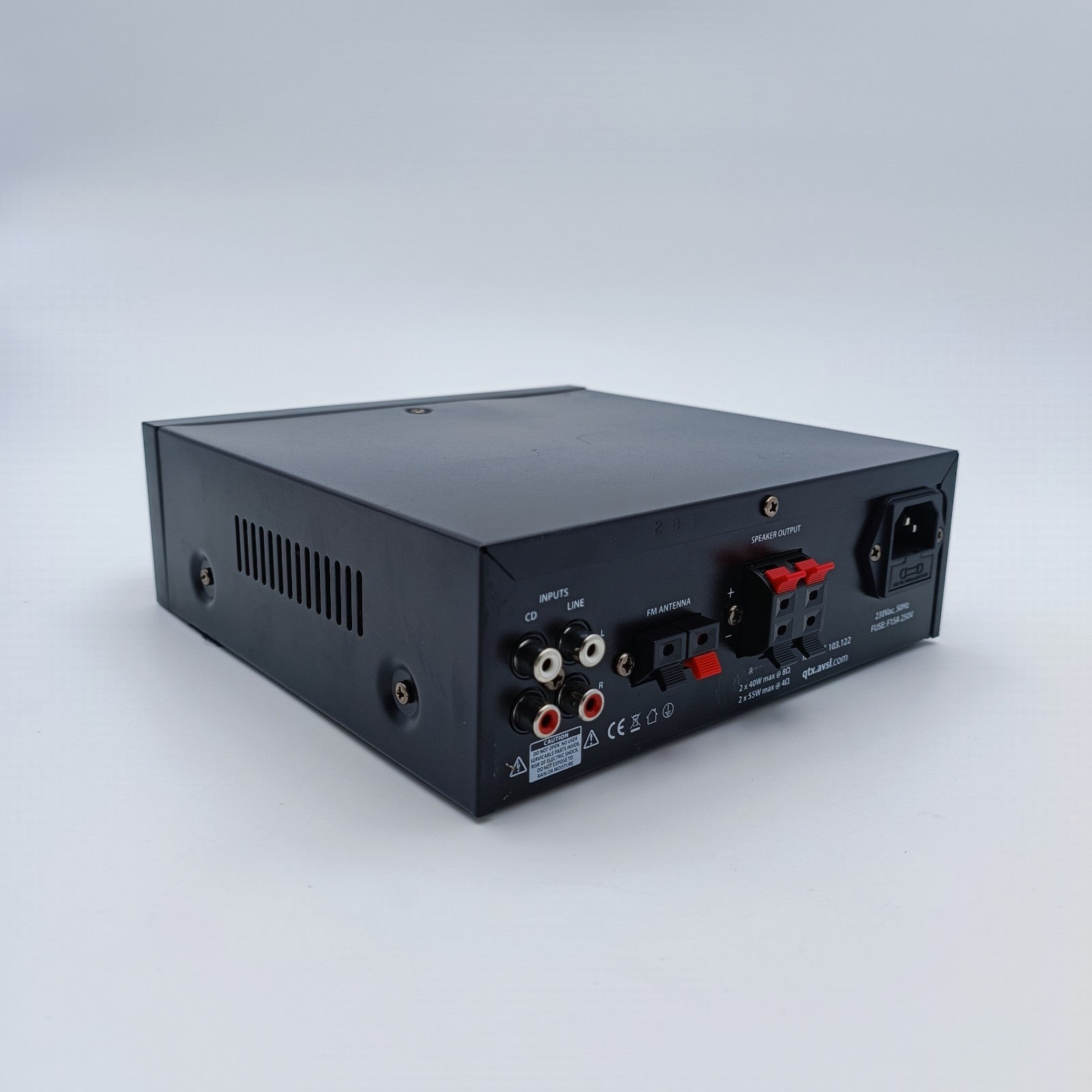 QTX KAD-2BT Bluetooth Audio Amplifier USB SD AUX Karaoke Amplifier KAD-2BT2