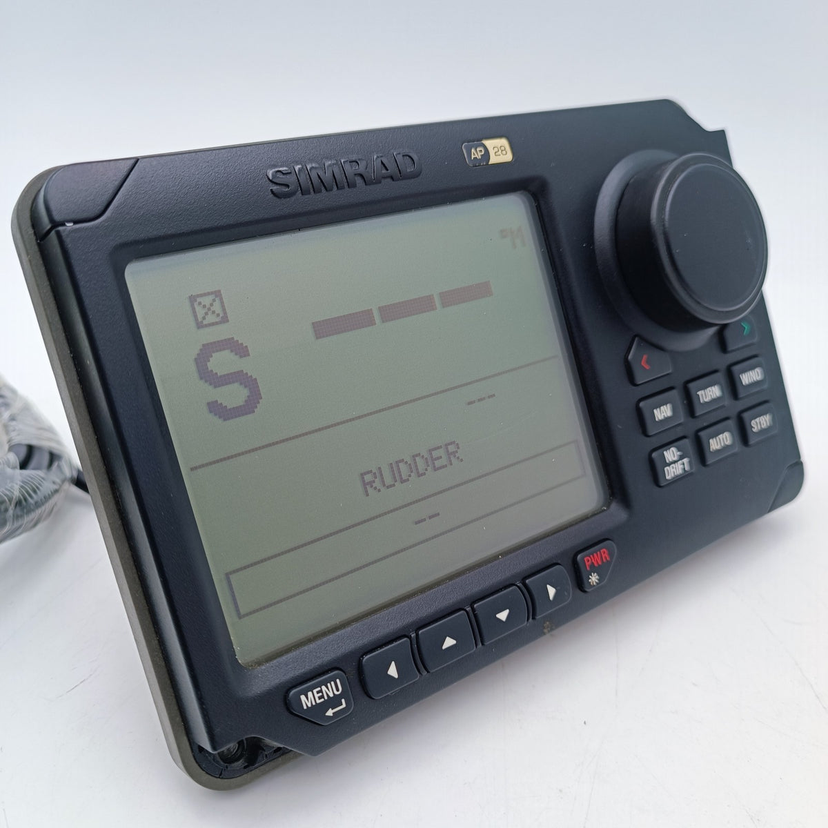 Simrad AP28 Autopilot Control Unit Display P/N 22096622 SimNet 12V w/ Sun Cover0
