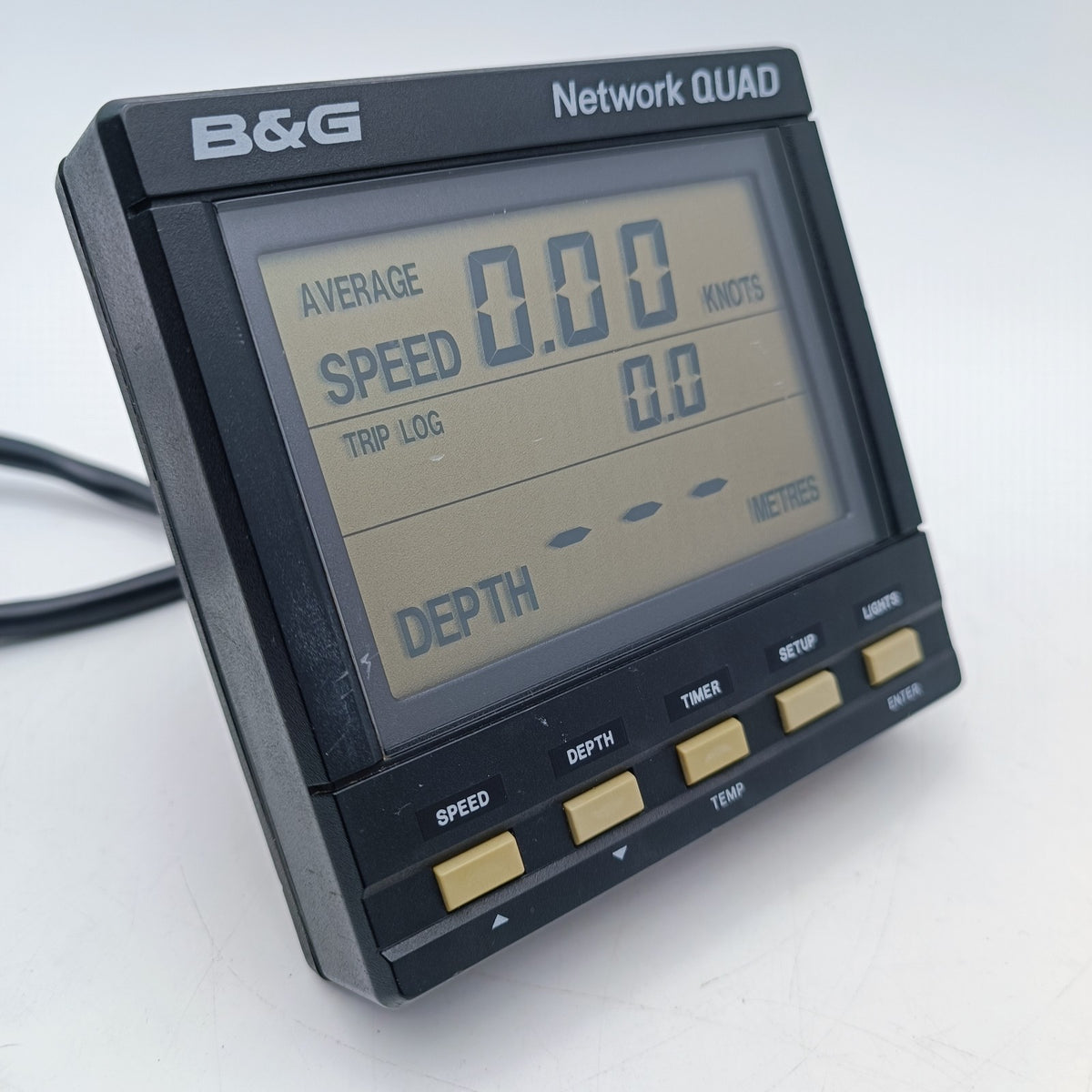 B&G Network QUAD Instrument Display Unit Speed Depth Temp Marine Boat Brookes0