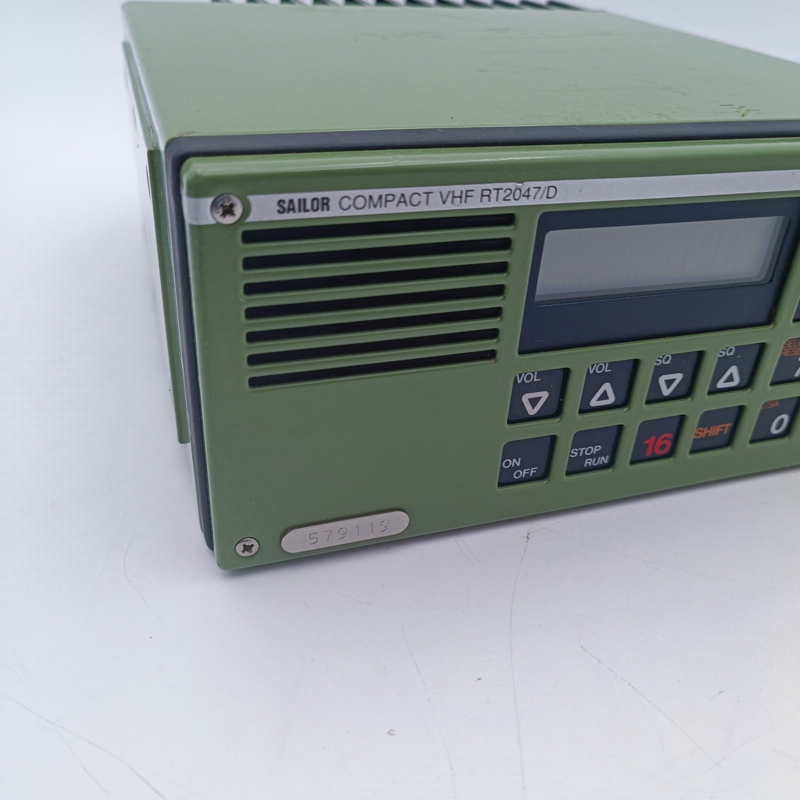 SAILOR RT2047/D RT2047 DSC Sailor Compact Marine VHF Radio Transceiver 12V DC2