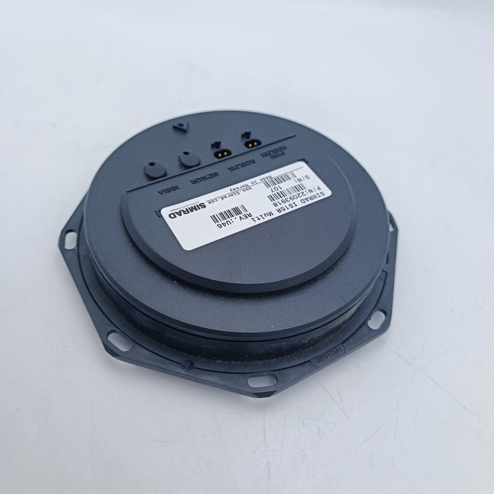 SIMRAD IS15R MULTI Instrument Display Unit 22093918 Speed Log Timer Depth IS 15R8