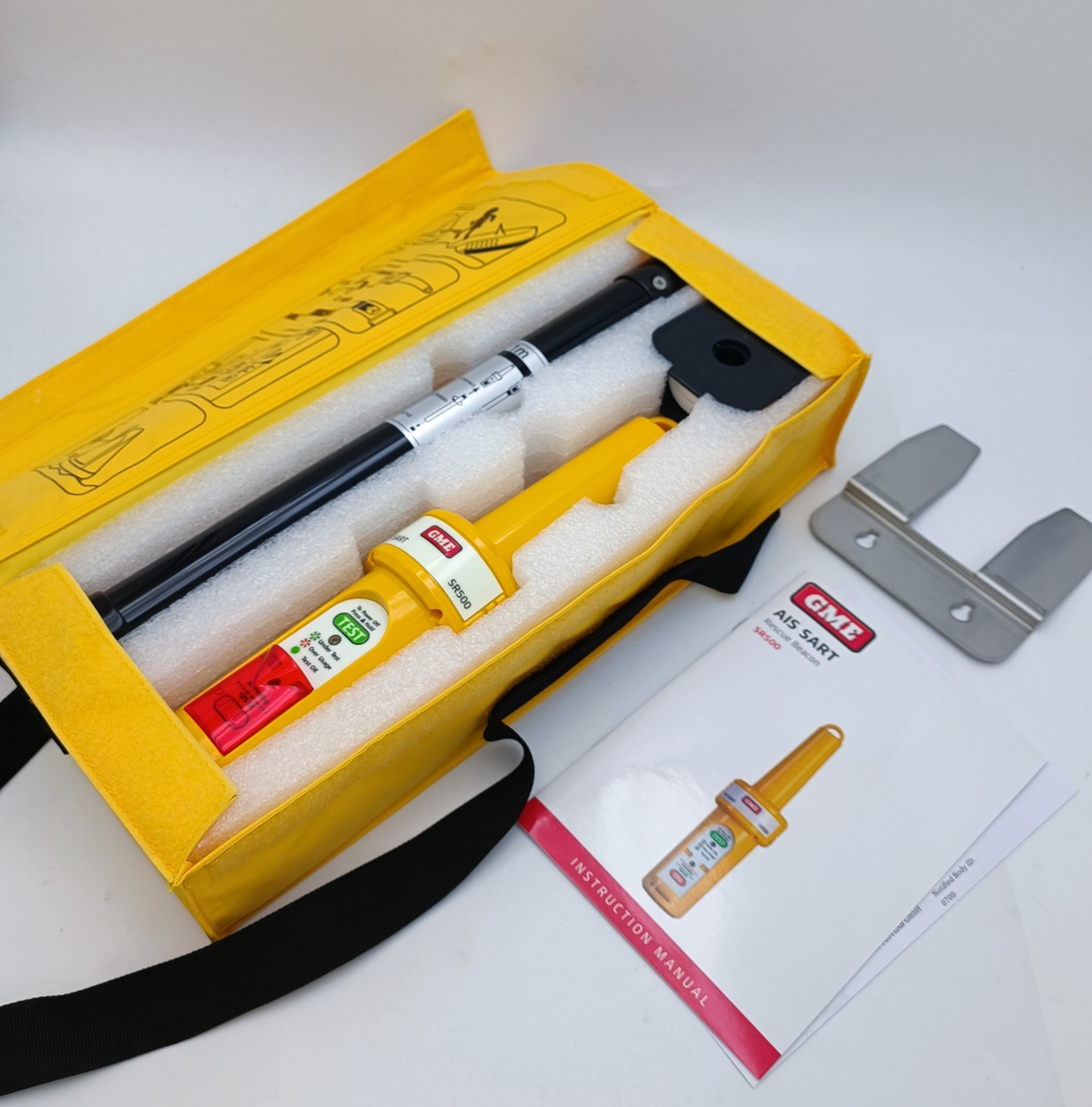 GME SR500 Rescue Bacon AIS SART EPIRB PLB 162.025 Mhz 161.975 Mhz Satellite 1