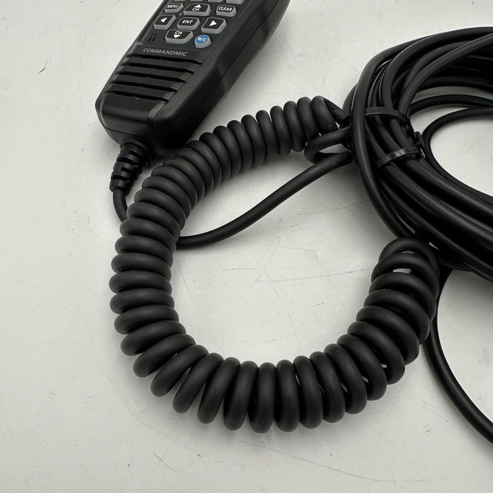 Icom HM-195B CommandMic IV Remote Microphone Black DSC Marine Radio HM195B6