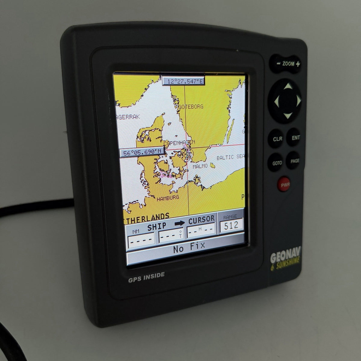 Geonav 6 Sunshine GPS Chartplotter Display GPS Inside Marine Navigation Unit2