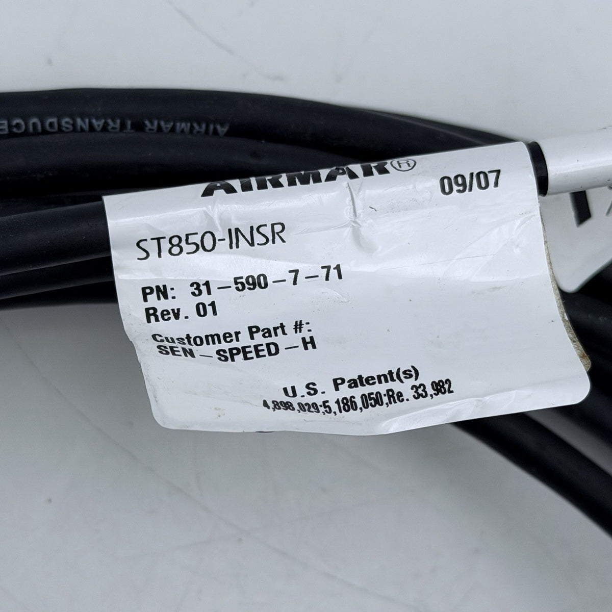 B&G Hydra AIRMAR ST850-INSR SPEED-H Speed Transducer 31-590-7-71  Sensor2