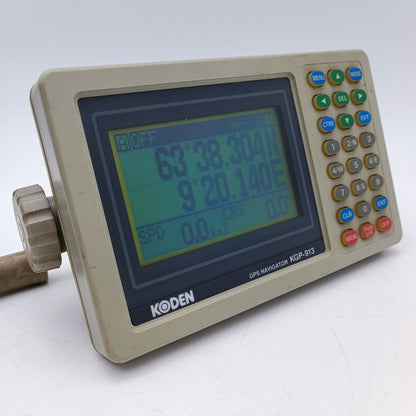 KODEN KGP-913 DGPS Navigator Graphic Display Unit Alarm Capability0