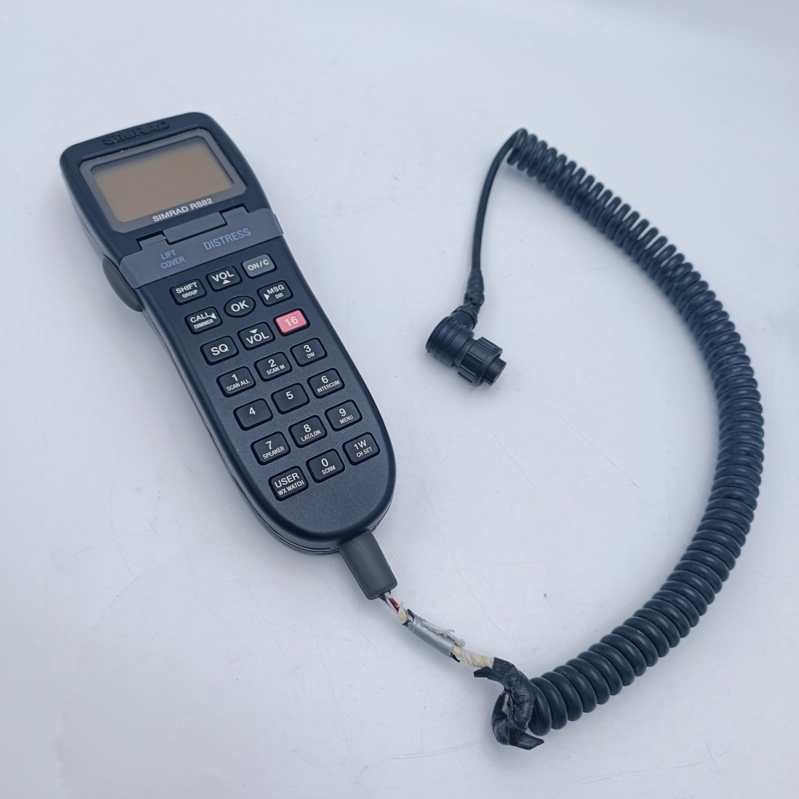 SIMRAD RS82 AHS82 RS87 AHS87 WF26 Marine VHF Radio Handset Mic Remote Control0