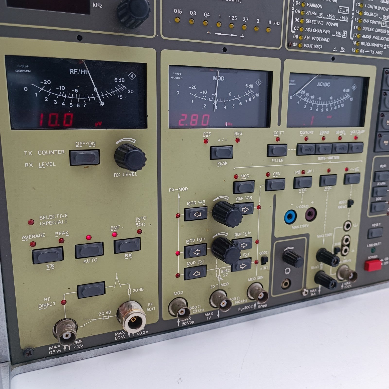 Schlumberger Stabilock 4040 Radio Communication Test Set 0.4-960 MHz PERFECT10