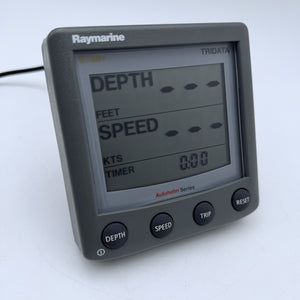 RAYMARINE ST60+ TRIDATA REPEATER Plus Instrument Display A22017-P Autohelm0