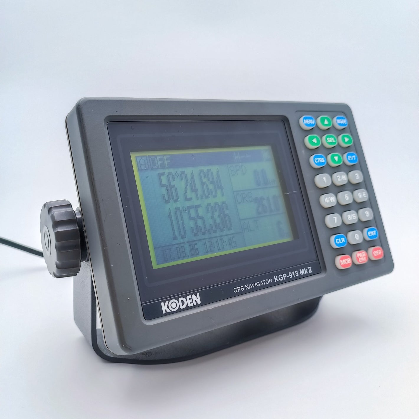 KODEN KGP-913 MK II GPS Navigator Graphic Display Unit Alarm Capability NMEA01830