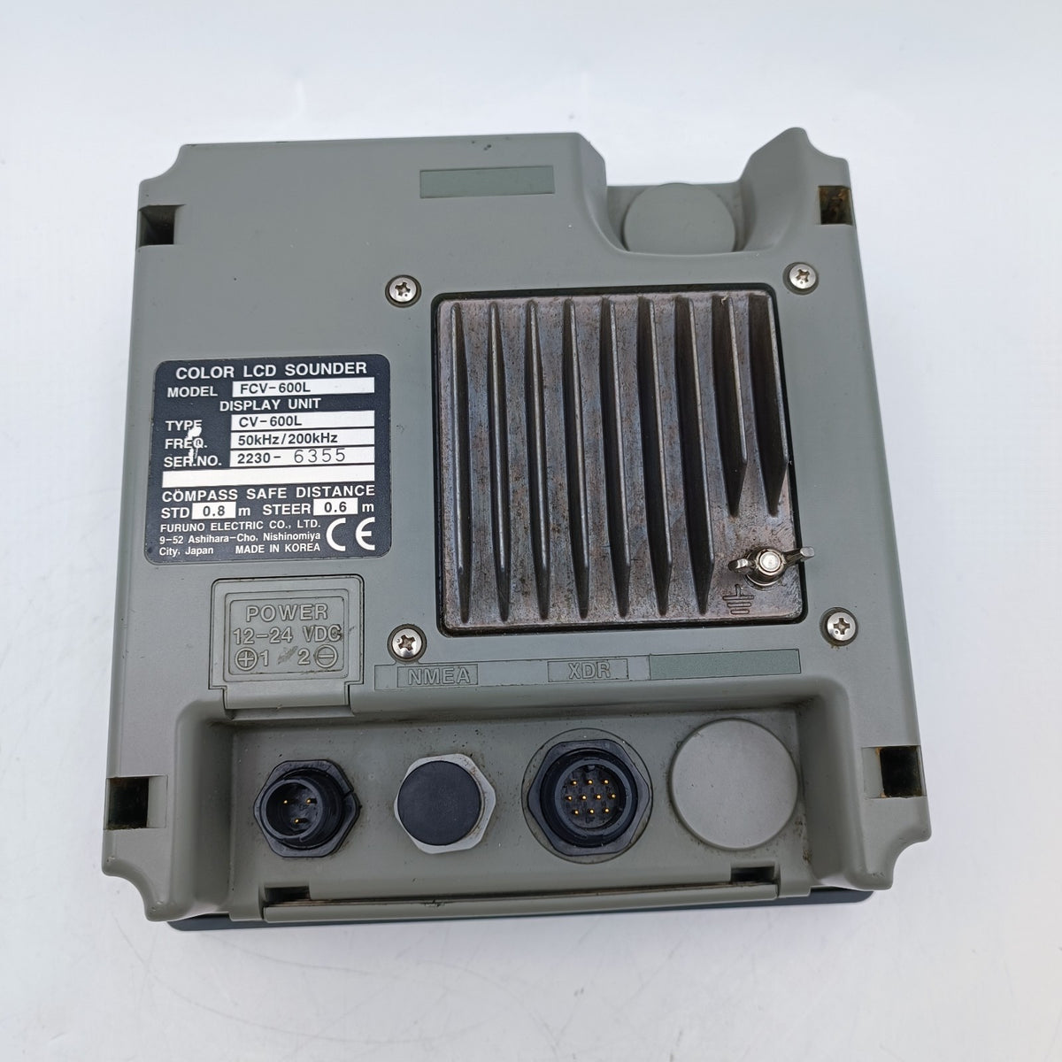 FURUNO FCV-600L 50 kHz 200 kHz CV-600L color LCD Sounder Fishfinder FCV 600L3