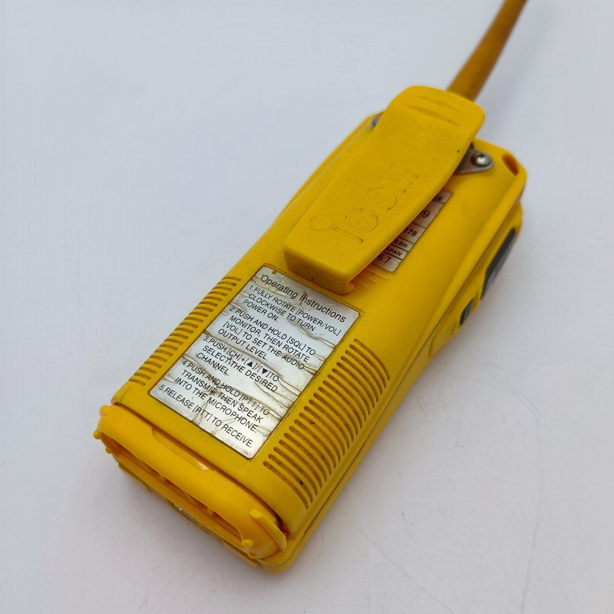 ICOM GM1600E GMDSS VHF Marine Transceiver GMDSS Survival Craft IC- GM1600E6