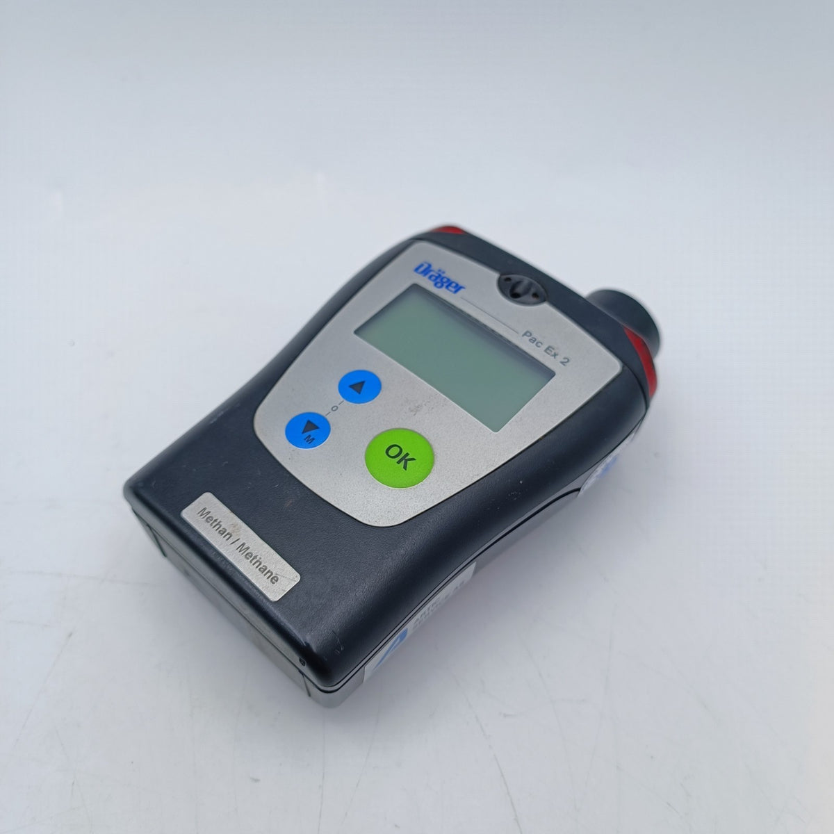 Drager Pac Ex 2 Methane Methan Gas Detector w/ Charging Cradle EX2 COMPLETE SET3