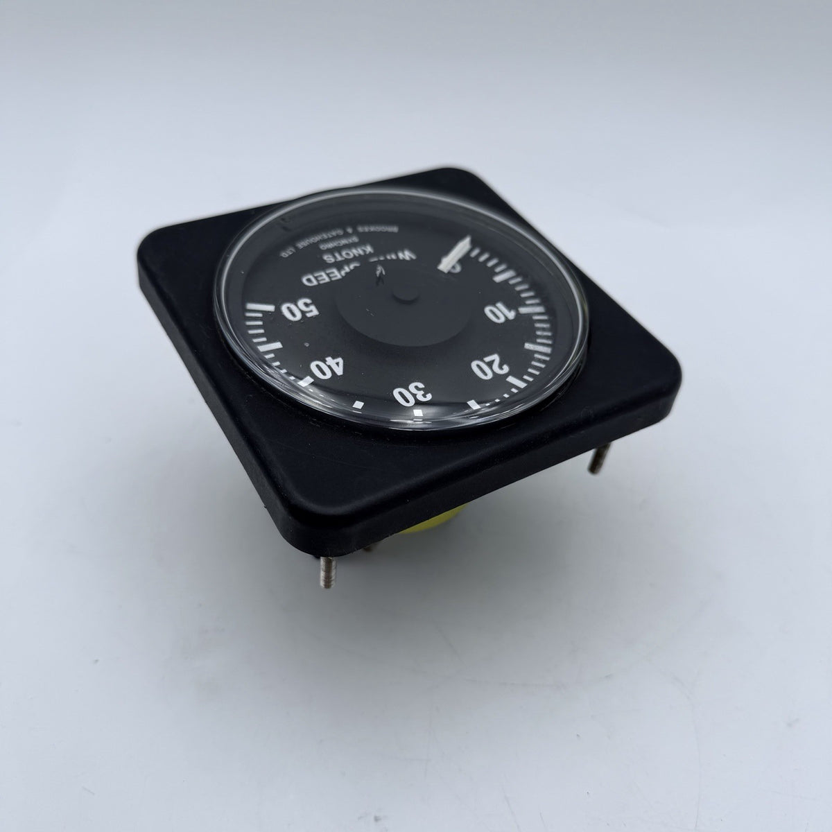 B&G Brookes and Gatehouse SYNCHRO WIND SPEED Gauge Instrument Display Analogue6