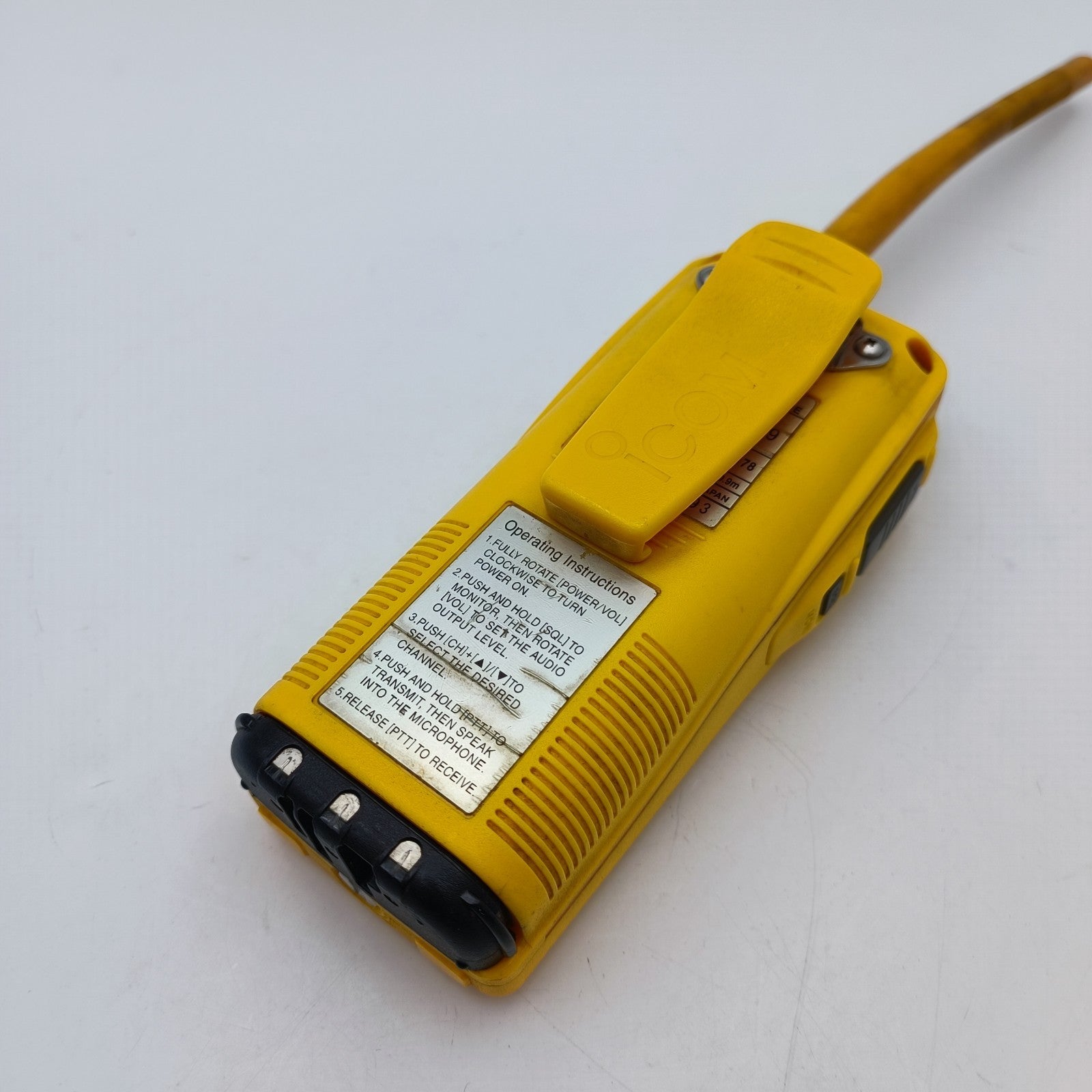 ICOM GM1600E GMDSS VHF Marine Transceiver GMDSS Survival Craft IC- GM1600E6