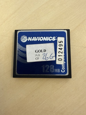 NAVIONICS 26G Central West Europe CF Card Marine Chart 128Mb Raymarine C120 E1200