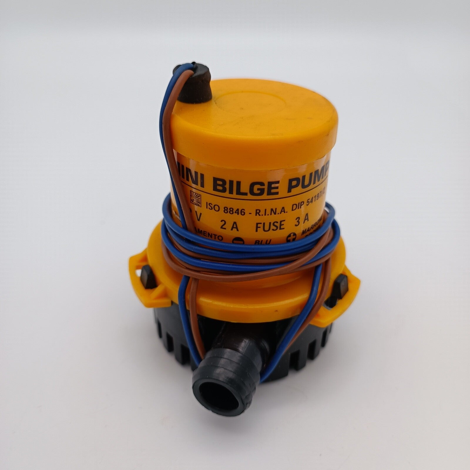 Mini Bilge Water Pump ISO 8846 Boats Parts Marine 12V2