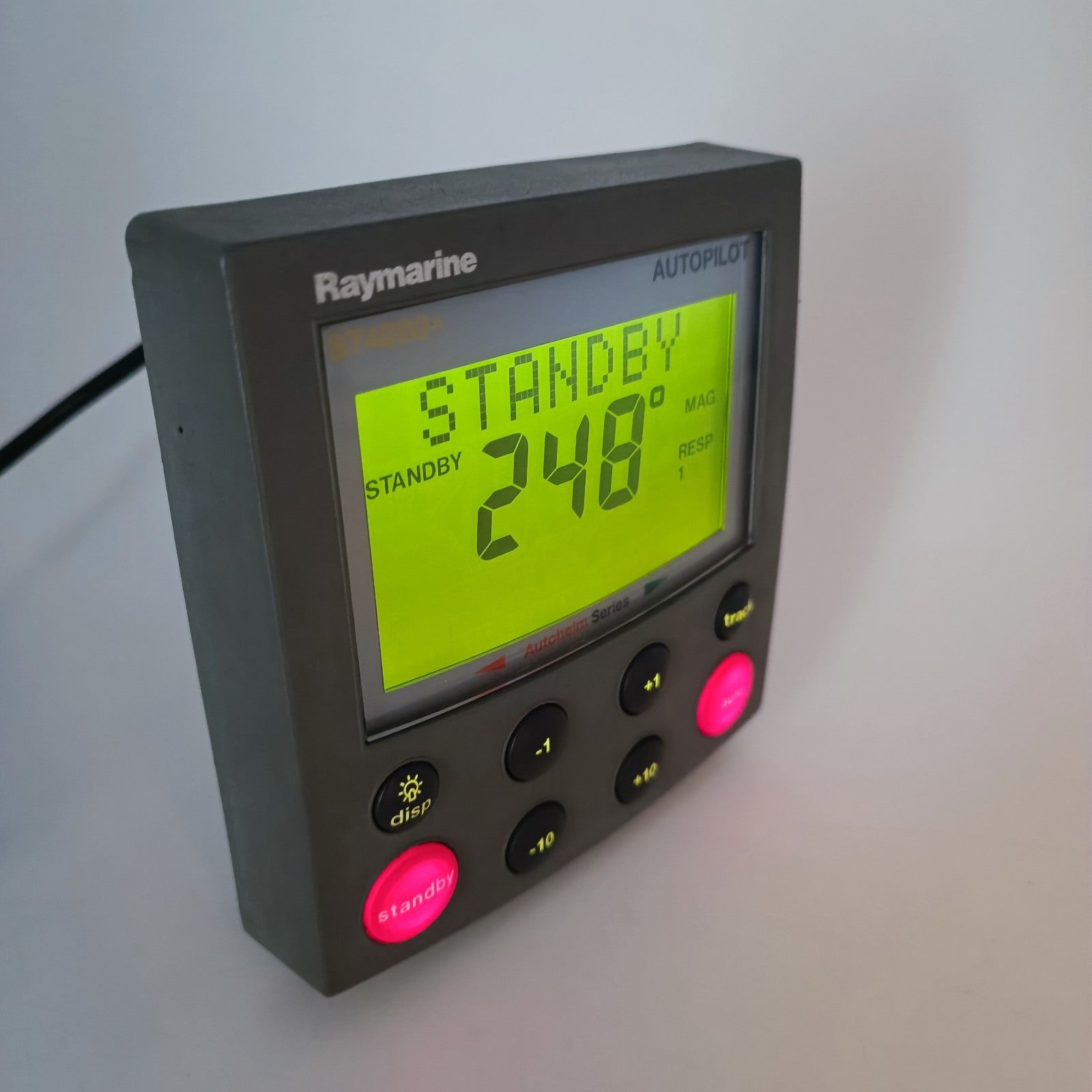 Raymarine ST4000+ E12053 Autohelm Autopilot Control Head Display SeaTalk 12V1