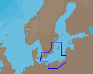 C-MAP NT+ EN-C255 - South Eastern Sweden - C-Card Charts - Raymarine Raytheon 1