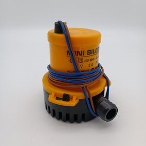 Mini Bilge Water Pump ISO 8846 Boats Parts Marine 12V1