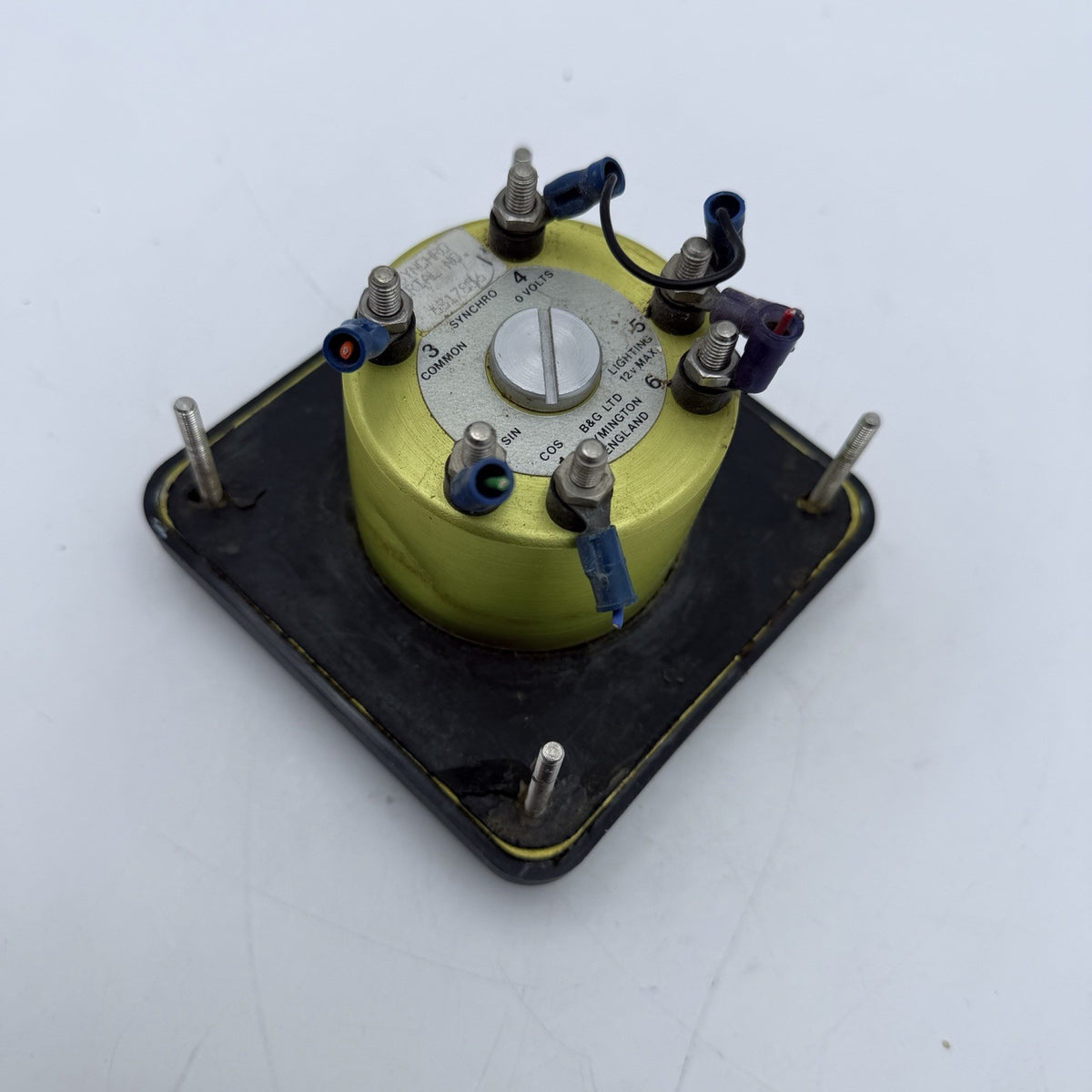 B&G Brookes and Gatehouse SYNCHRO WIND SPEED Gauge Instrument Display Analogue2