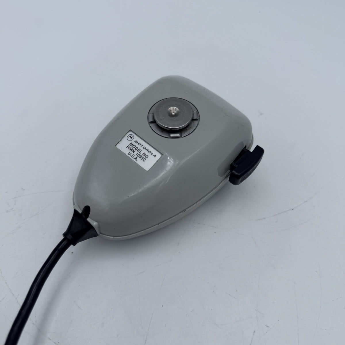 Motorola GM900 MR504B UHF Mobile Radio 403-470MHz 25W w/ Mic Bracket HAM Radio10