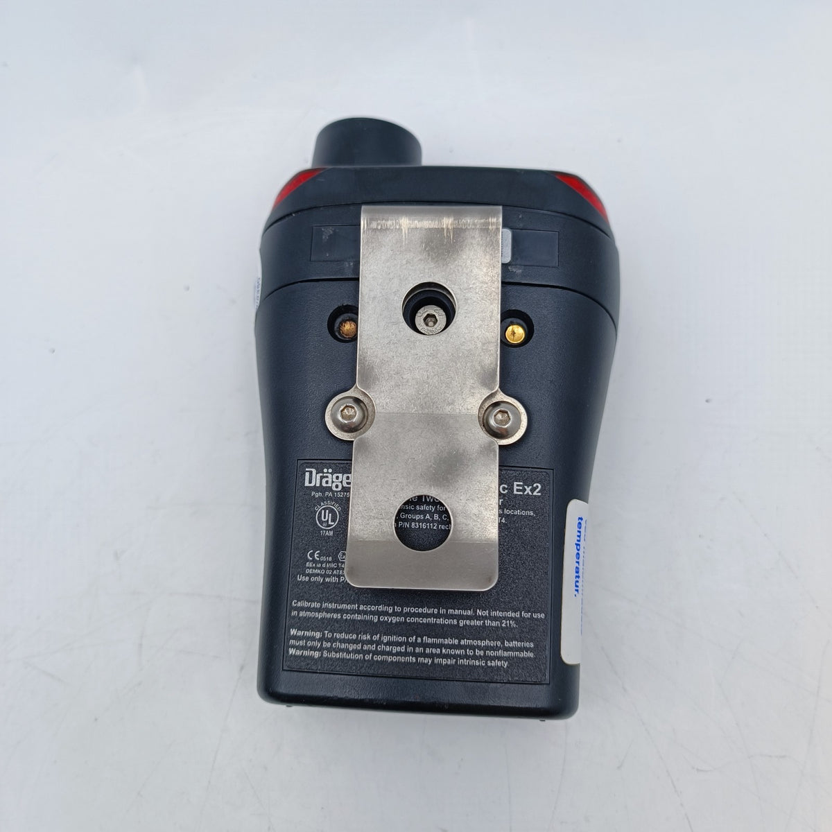 Drager Pac Ex 2 Methane Methan Gas Detector w/ Charging Cradle EX2 COMPLETE SET10
