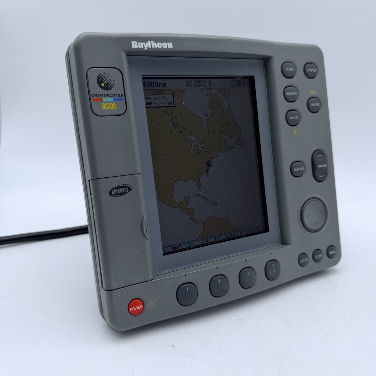 Raymarine RC530 MFD Chartplotter E32035 Raytheon Raychart RC 5300
