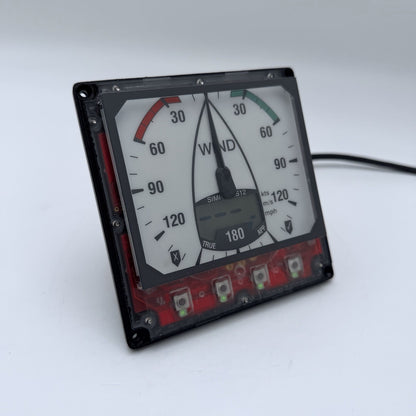 Simrad IS12 WIND Instrument Display E03897 W Speed Direction Display TW Navico0