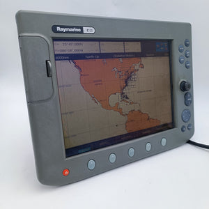 Raymarine C120 GPS Chartplotter E02022 Radar Multi-Function Legacy Display MFD0