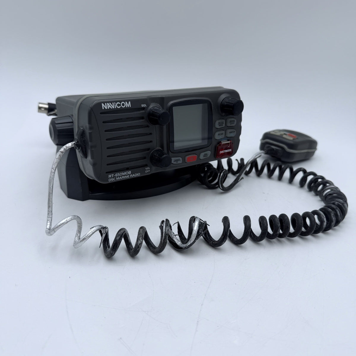 Navicom RT-650 MOB Marine VHF Radio Transmitter Remote Control Mic Handset RT6500