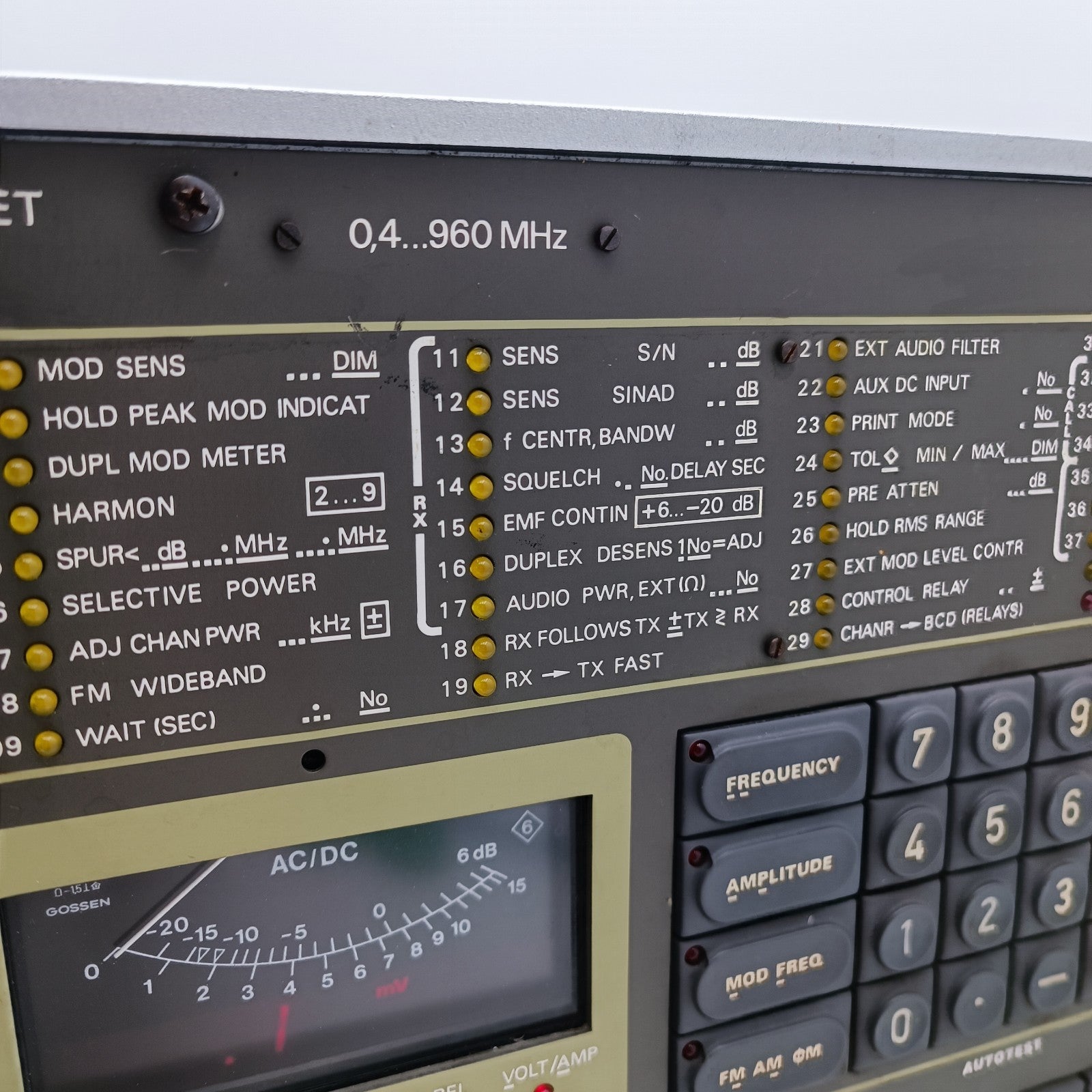 Schlumberger Stabilock 4040 Radio Communication Test Set 0.4-960 MHz PERFECT6