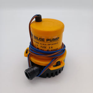 Mini Bilge Water Pump ISO 8846 Boats Parts Marine 12V0