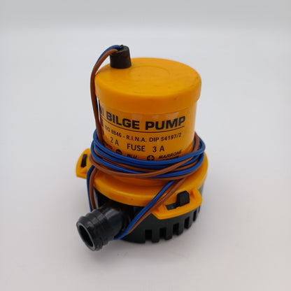 Mini Bilge Water Pump ISO 8846 Boats Parts Marine 12V0