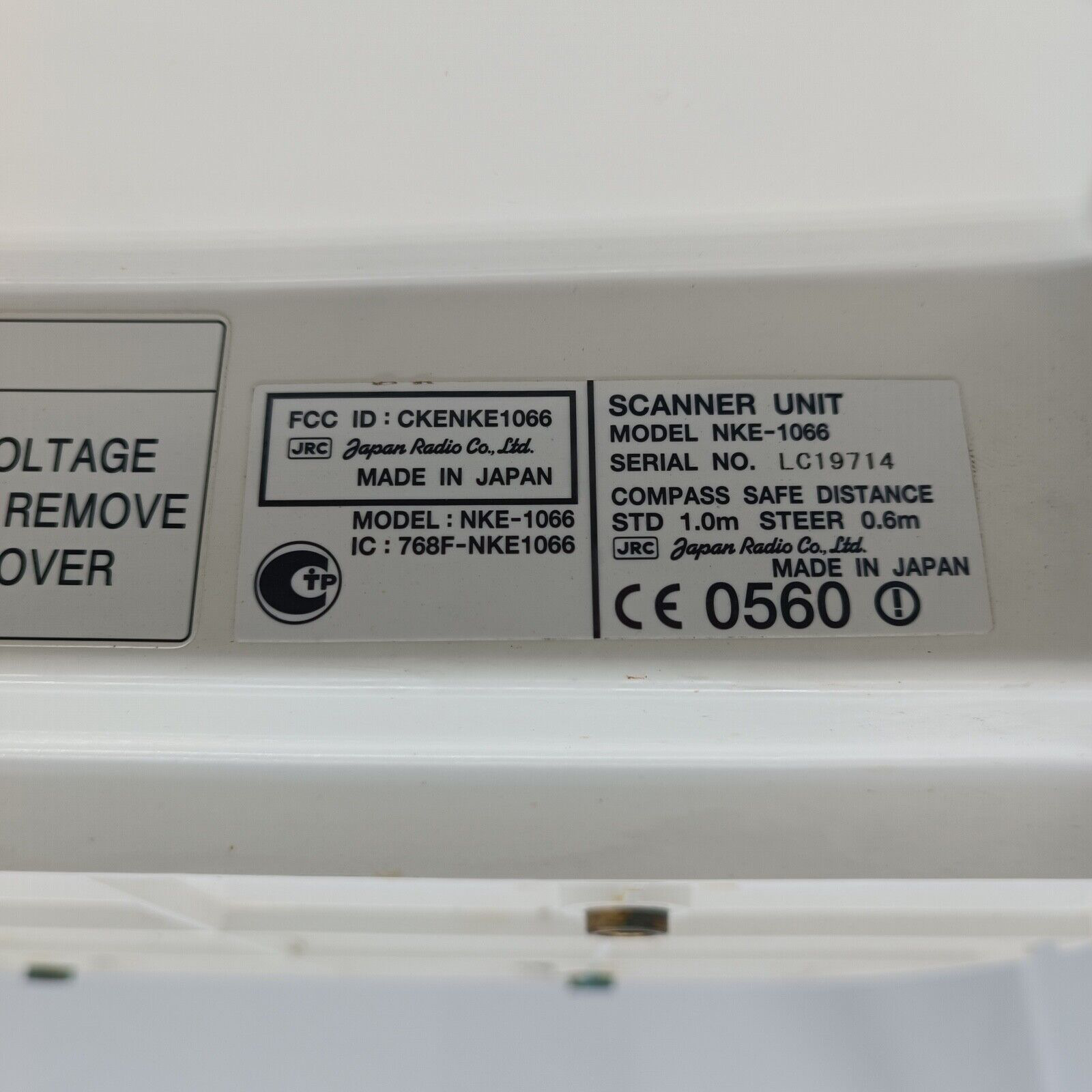 JRC RADAR Scanner Unit NKE-1066 f/ JMA-1066 RADAR System Navico Simrad9