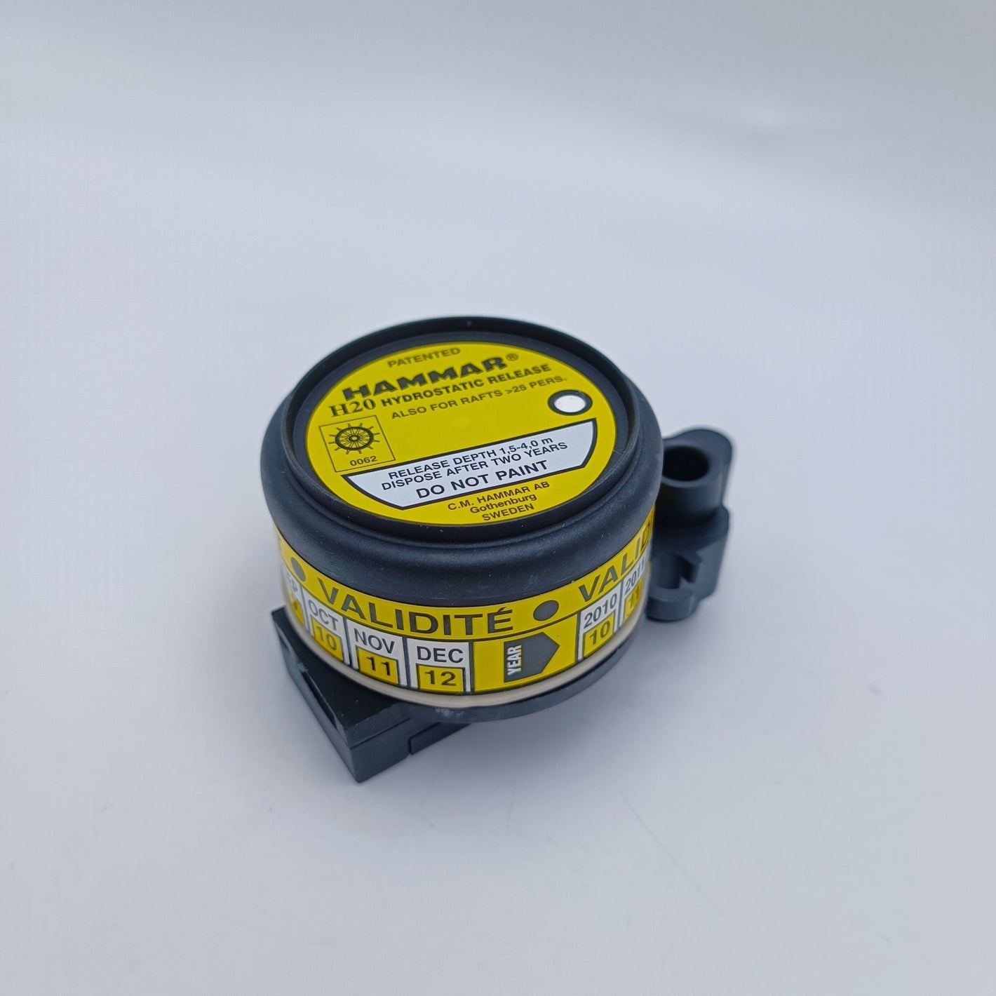 Hammar Hydrostatic Release Unit For Safety Appliances H20 Raft HR-03220