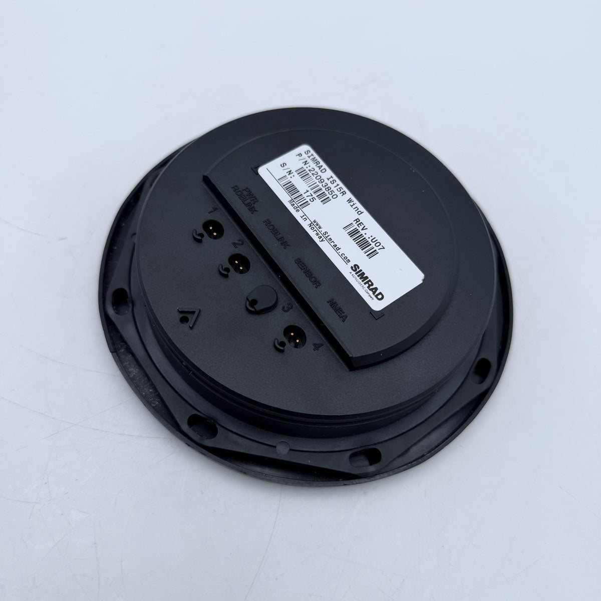 SIMRAD IS15 R WIND Instrument Display Unit 22094 f/ Wind Transducer Vane IS 158