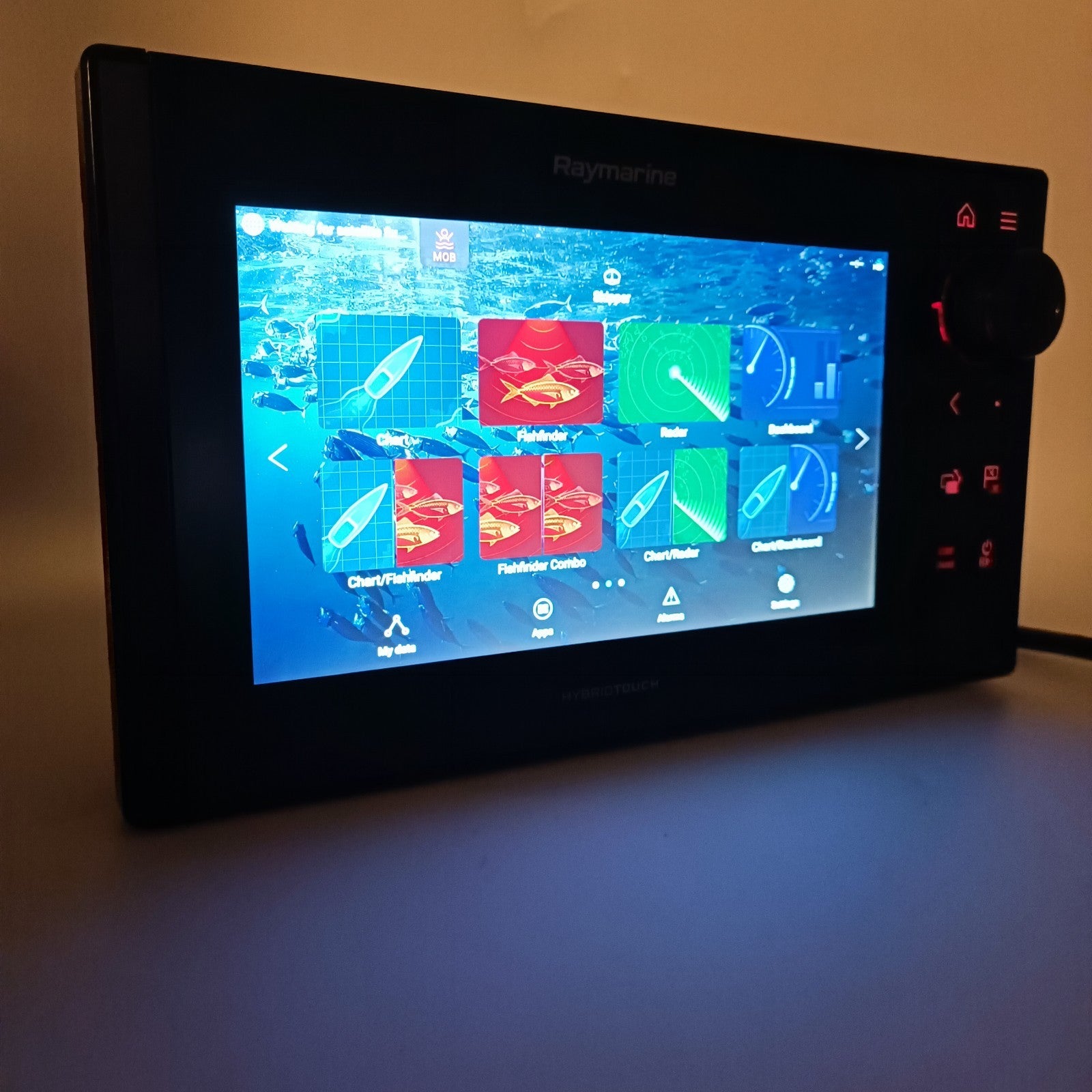 Raymarine Boat Multifunction Navigation Display E70481 Axiom Pro 9 S Chartplotte4