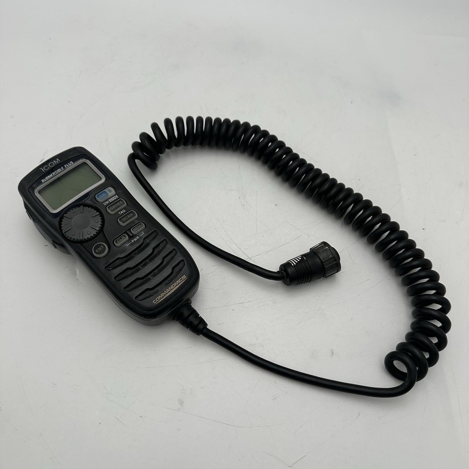ICOM HM-162B Commandmic III Second Station Handset IC-M604 & M504 VHF HM 162B0