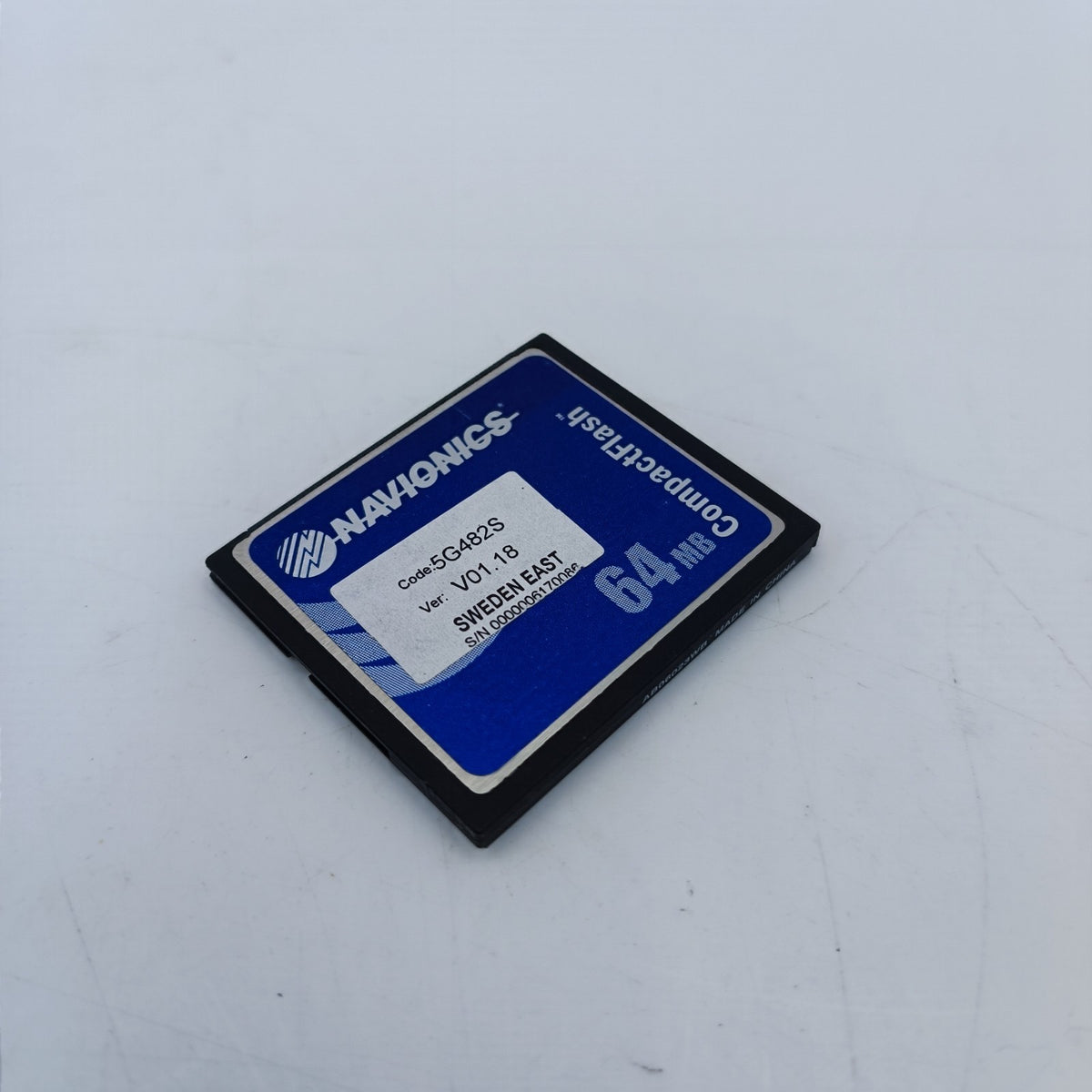 NAVIONICS 5G482S CF Card Sweden East 64 MB Marine Charts Raymarine E120 C120 E800