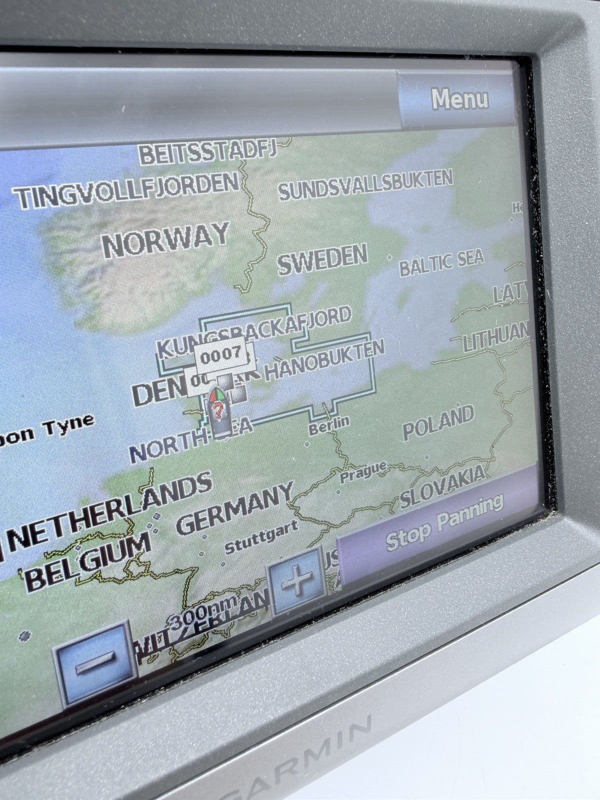 Garmin VEU021R BlueChart SD Card Denmark Sweden Germany Poland VEU021R GPSMAP1