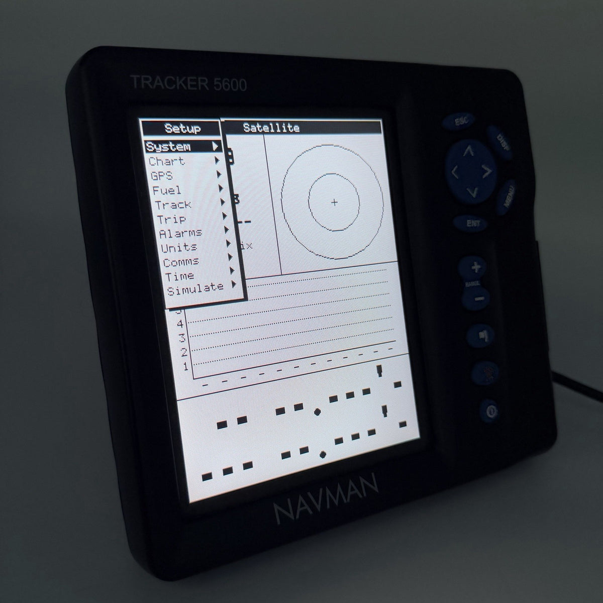 Navman Tracker 5600 Color Chartplotter Internal GPS Northstar Explorer MARINE2