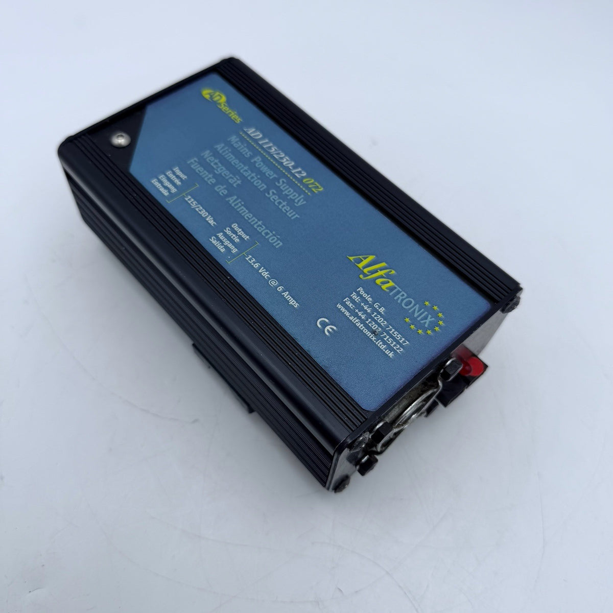 Alfatronix AD 115/230-12 072 Mains Power Supply Unit AC/DC 13.6V 6A 72W1