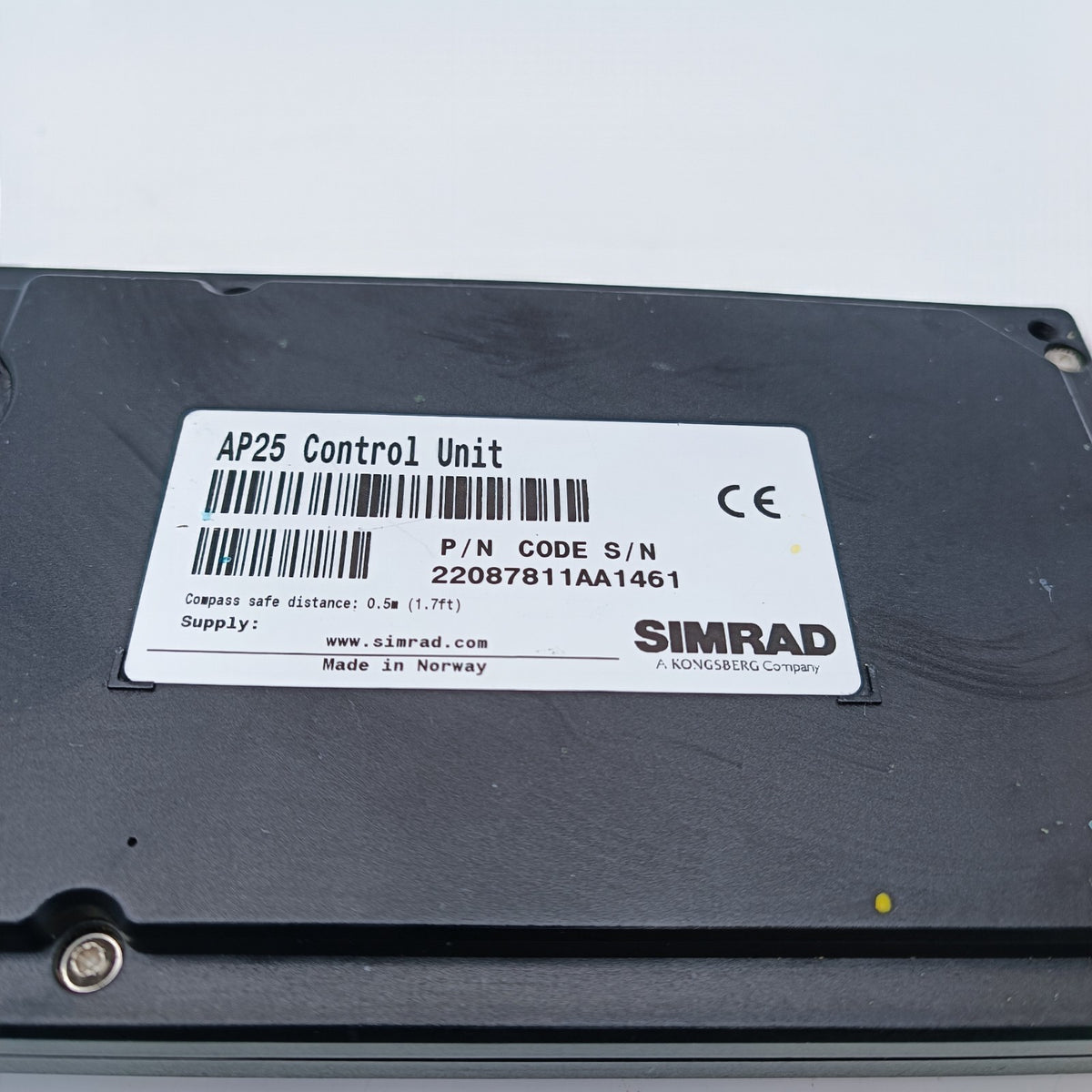 SIMRAD AP25 Control Unit Autopilot Display Control Head Controller 220878119