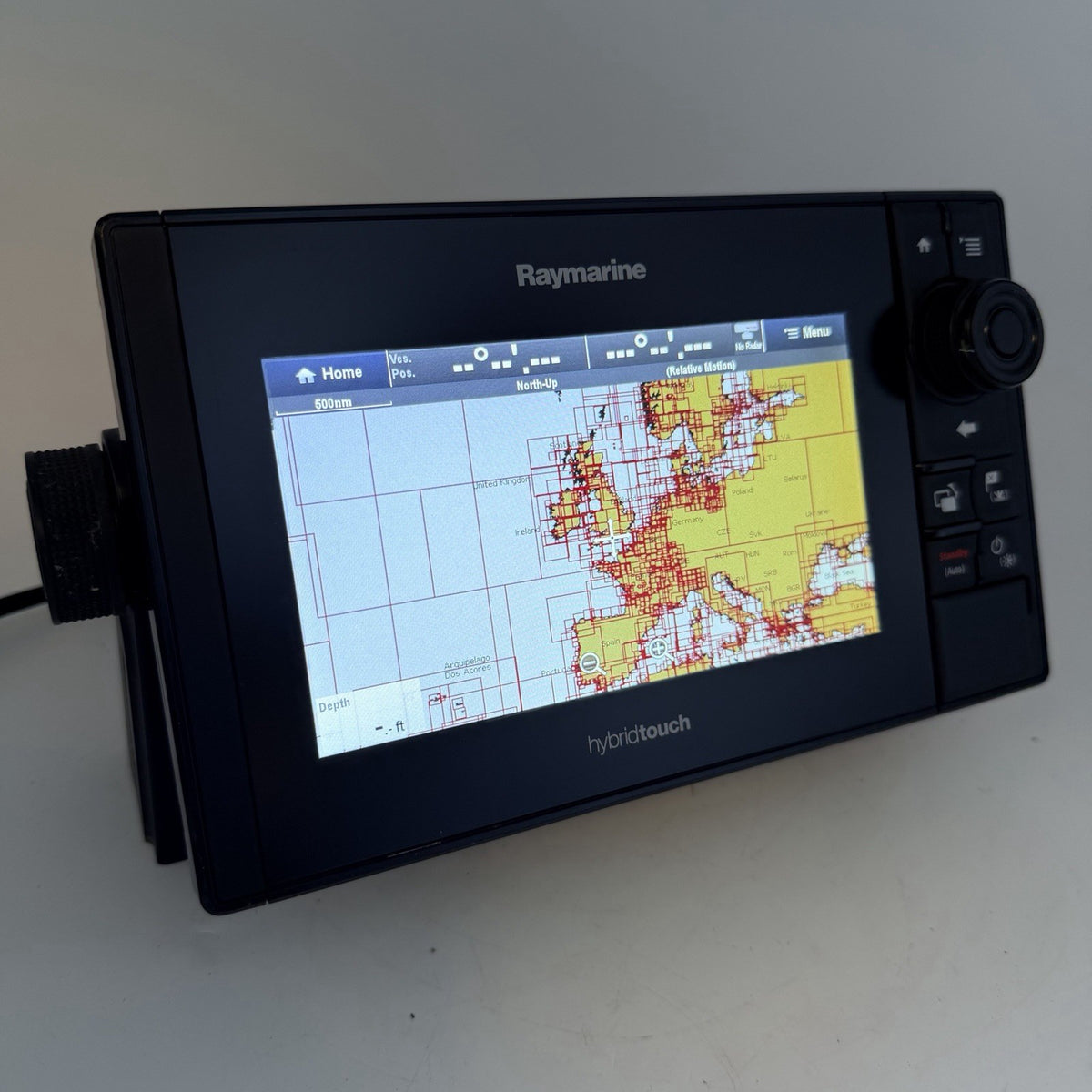 Raymarine eS75 7 Inch HybridTouch Multifunction Display with Wi-Fi E70263 Sonar2