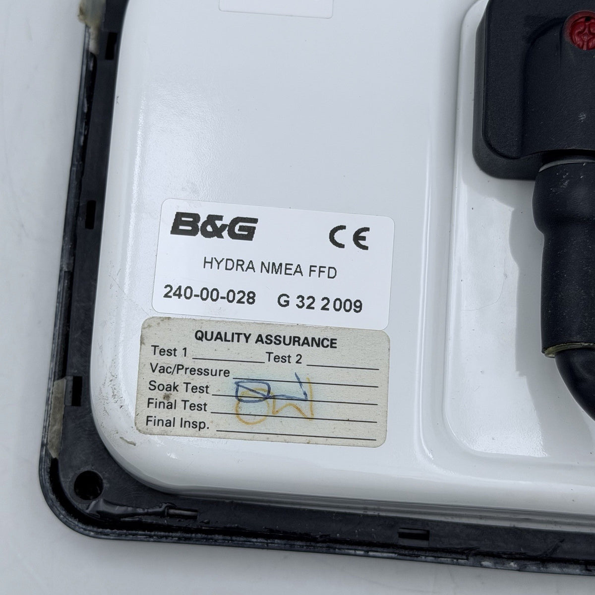 B&G HYDRA 2000 NMEA Instrument DISPLAY Unit Brookes & Gatehouse 240-00-0284