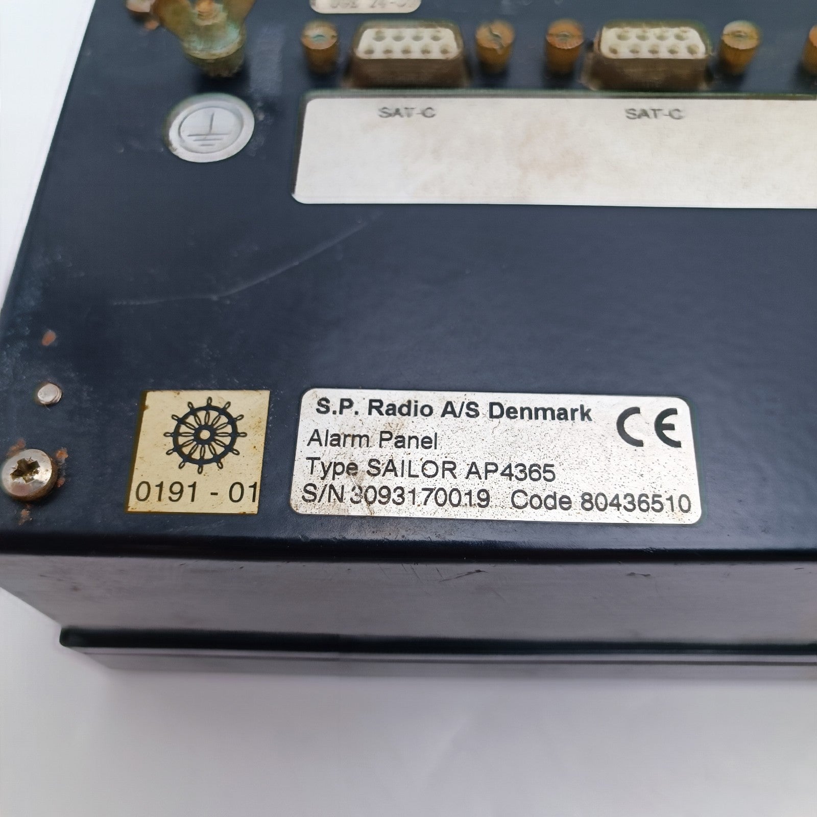 Sailor AP4365 Alarm Control Panel GMDSS f/ Commercial Ship AP 43656