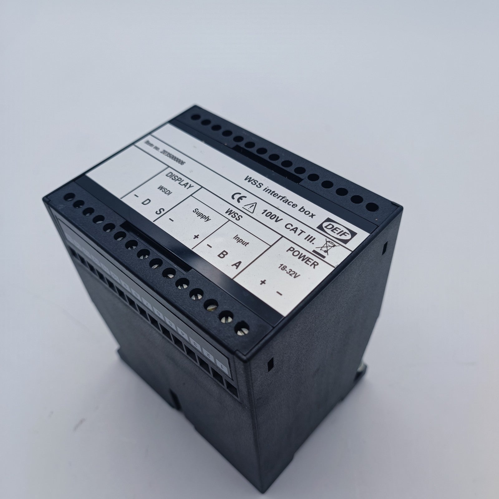 DEIF WSS Interface Box 203500006 Marine Wind Sensor Interface Module7